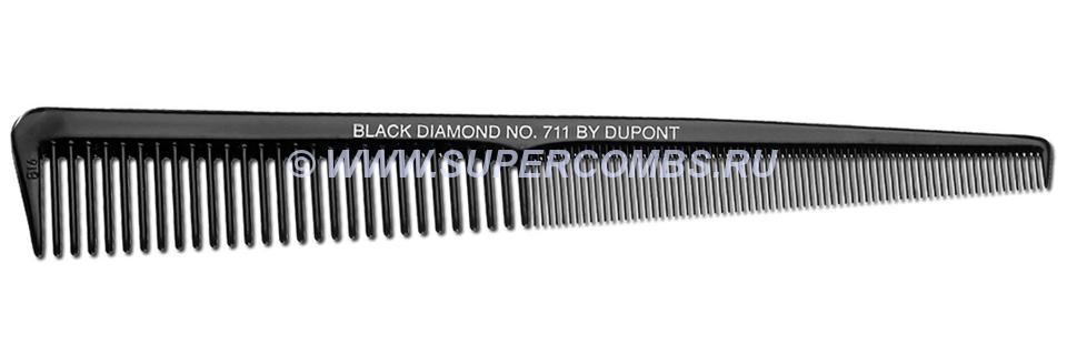  Black Diamond #711 Tapered Barber Comb