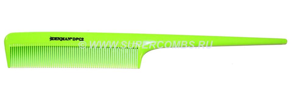  Denman Precision Comb DPC2 Neon Green,  
