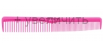 Расчёска для стрижек Delrin Comb 705, розовая