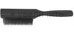 Щётка для волос VeSS Ceramic Brush С-2000, 9 рядов, чёрная матовая
