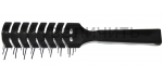 Щётка для волос Скелетная, продувная The Bobby Company (Denman USA) VENT Comby Brush, чёрная