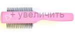 Щётка для волос VeSS Ceramic Brush Pro-2000 PINK LOVE, 9 рядов, розовая