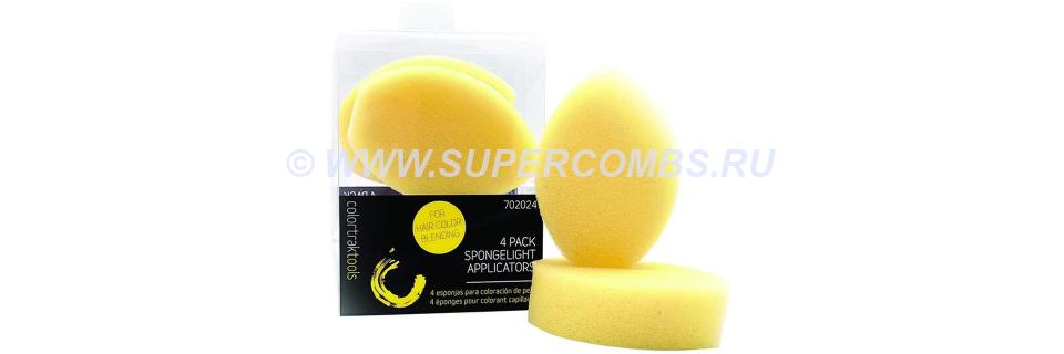      Colortrak Sponge-Light Dye Applicators, 4 