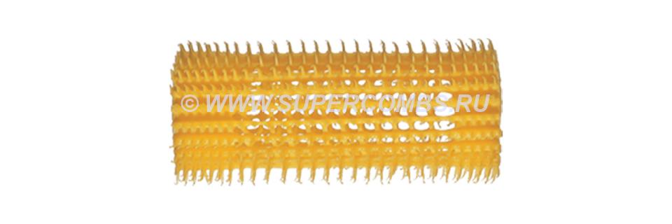 Бигуди для волос Olivia Garden JetSet 31 мм, 6 шт, жёлтые