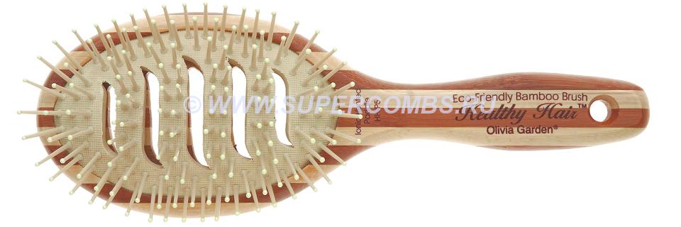 ٸ   Olivia Garden Healthy Hair Ionic Vented Paddle