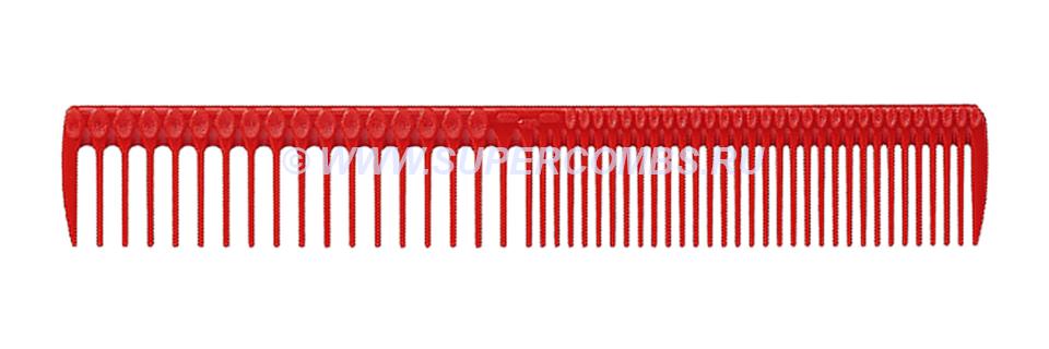 Расчёска Primp 821 Dry Cut Comb Mini, короткая, красная