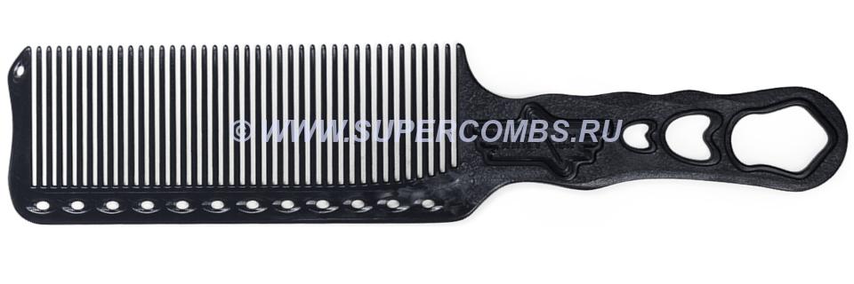 Расчёска Y.S.Park s282 Clipper Comb Carbon Soft, тонкая, карбон