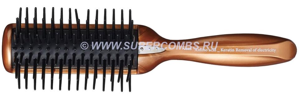 Щётка VeSS Anti-static Hair Brush AKJ-800, 7 рядов, малая, с кератином