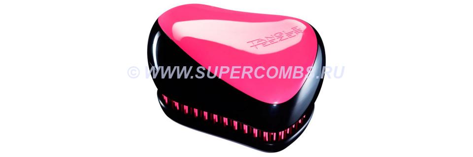 ٸ Tangle Teezer Compact Styler Pink Sizzle, -