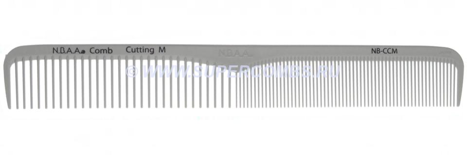Расчёска для стрижек N.B.A.A. Cutting Comb M NB-CCM, белая