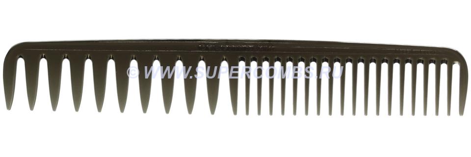 Расчёска гребень для стрижки CPC Comb CVK6-200, прозрачная дымчато-чёрная