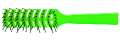 Щётка для волос "Скелетная", продувная Bobby Original Vent Brush (Denman USA), зелёная