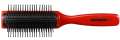 Щётка для волос VeSS Ceramic Brush С-1500, 7 рядов, глянцевая красная