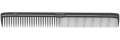 Расчёска Leader Comb Carbon SP #123 Fine Cutting Comb, чёрная, карбоновая