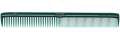 Расчёска Leader Comb Ultem SP #123 Fine Cutting Comb, прозрачная зелёная