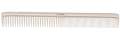 Расчёска Leader Comb Ultem SP #123 Fine Cutting Comb, белая